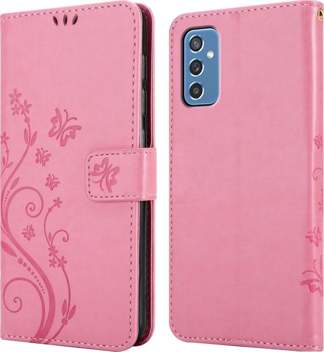 Produktbild Cadorabo Flower Book Hülle (Samsung Galaxy M52 5G)
