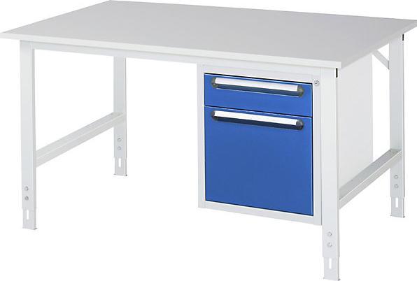 Actual product image RAU Workbenches Workbench Tom K model 05 1500 x 1000 mm melamine top (150 cm, 100 cm)