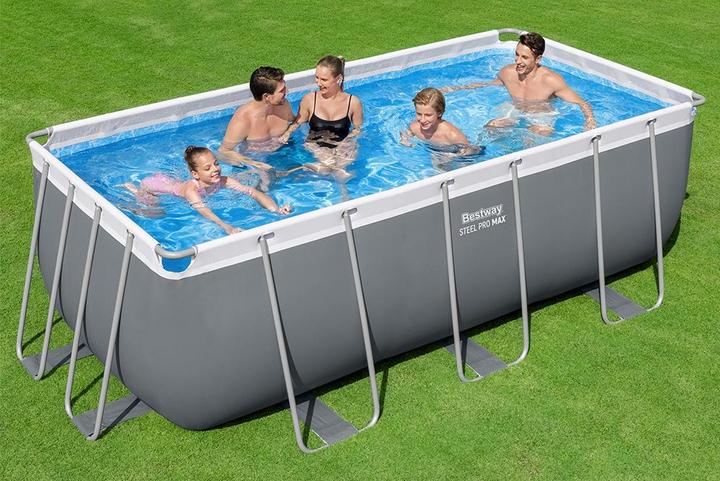 Image du produit Bestway Power Steel Frame Pool-Set 412 x 201 x 122 cm (412 x 201 x 122 cm)