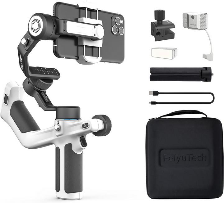 Actual product image FeiYu Tech Scorp MiniP Combo gimbal,use for smartphone