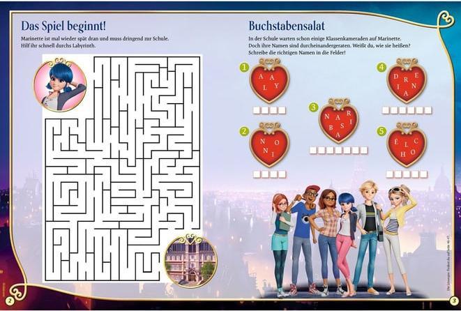 Produktbild Panini Ladybug & Cat Noir Der Film: Mein grosser Rätselspass (2023, Deutsch)