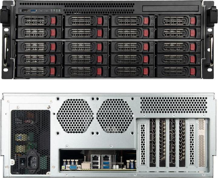 Actual product image Silverstone RM43-320-RS