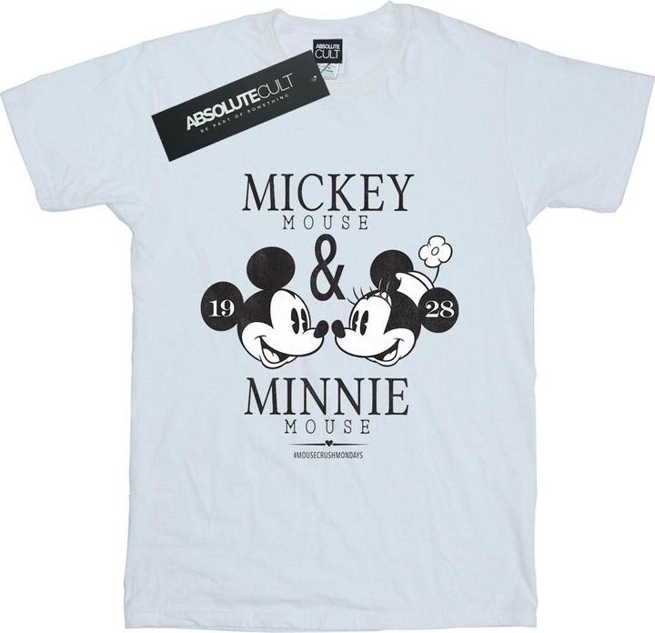 Disney Mickey And Minnie Mouse Mousecrush Mondays TShirt (XL)