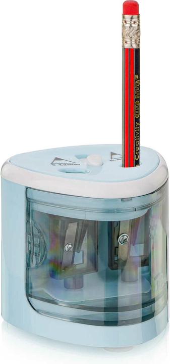 Productafbeelding Peach Puntenslijper PO102 Werkt op batterijen, blauw