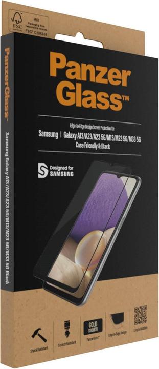 Produktbild PanzerGlass Displayschutz Case Friendly (1 Stück, Samsung Galaxy M33)