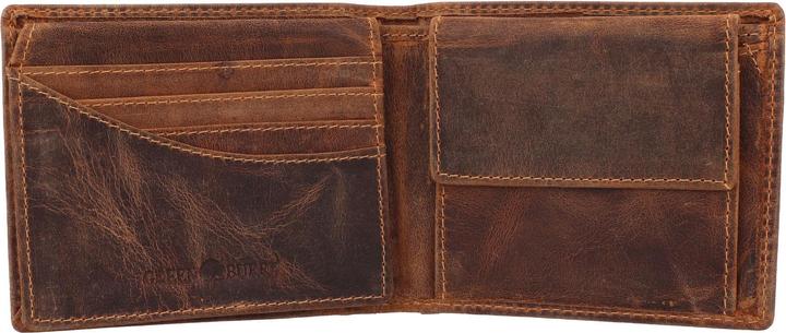 Actual product image Greenburry Vintage star sign wallet leather 12 cm