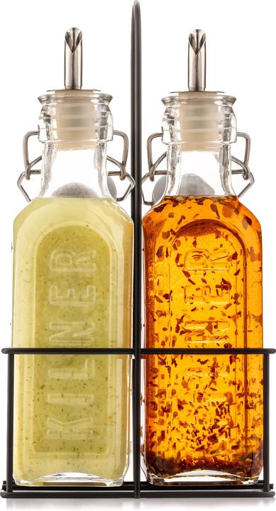 Kilner Essig/Öl Spender Set mit Halterung 2x 0.3 l (300 ml)