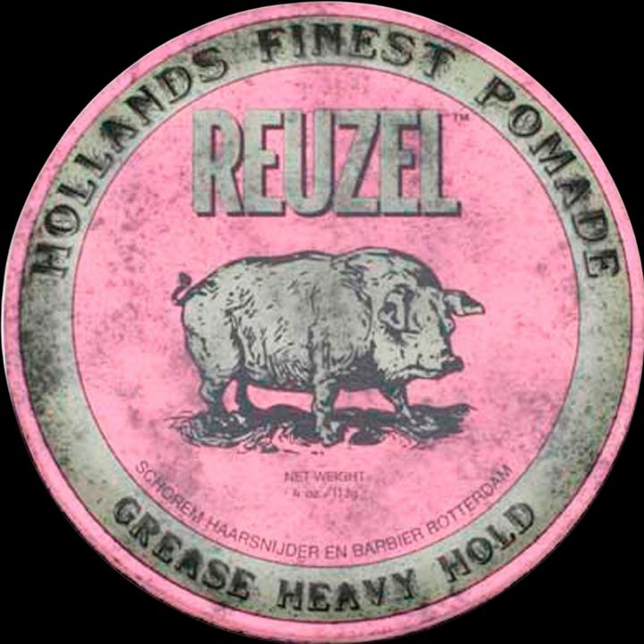 Reuzel - Pink Heavy Hold Grease Pomade 113 ml (Haarpomade, 113 ml)
