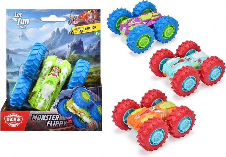 Produktbild Dickie Monster Flippy, 4-sort.