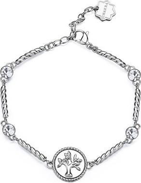 Brosway Women's Steel Bracelet With Crystals Tree Of Life Chakra