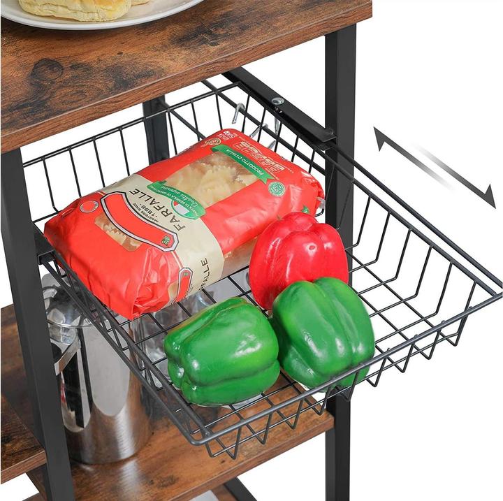 Actual product image Vasagle Küchenregal (90 x 40 x 132 cm)