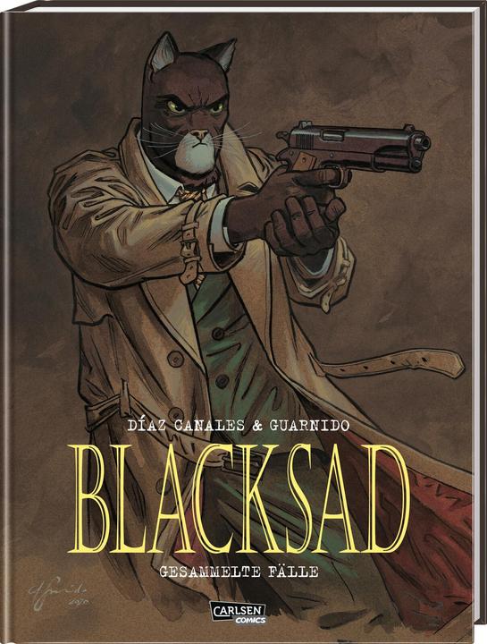 Actual product image Blacksad: Gesammelte Fälle – Neuausgabe (German, Juan Díaz Canales, Juanjo Guarnido, 2023)
