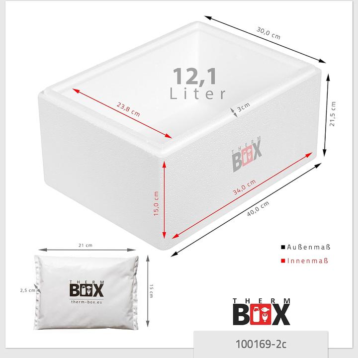 Produktbild Therm Box Thermobehälter mit Kühlakkus (12 l)