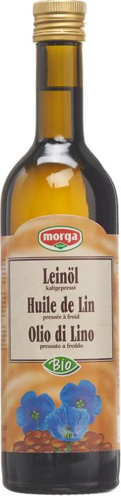 Produktbild Morga Leinöl kaltgepresst Bio (500 ml)