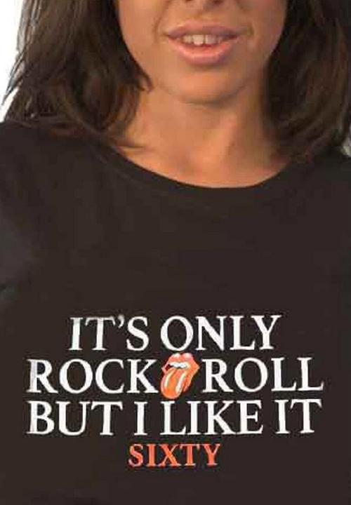 Image du produit The Rolling Stones Womens/Ladies It's Only R&R But I Like It Foil T-shirt (XL)