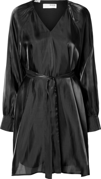 Image du produit Selected Femme Robe métallique avec décolleté en V (36)