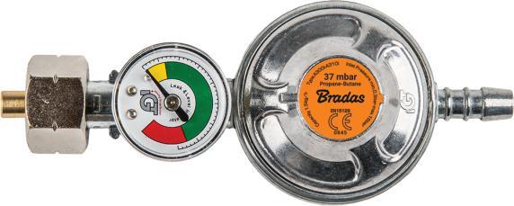 Actual product image Bradas Pressure reducer 37 mBar