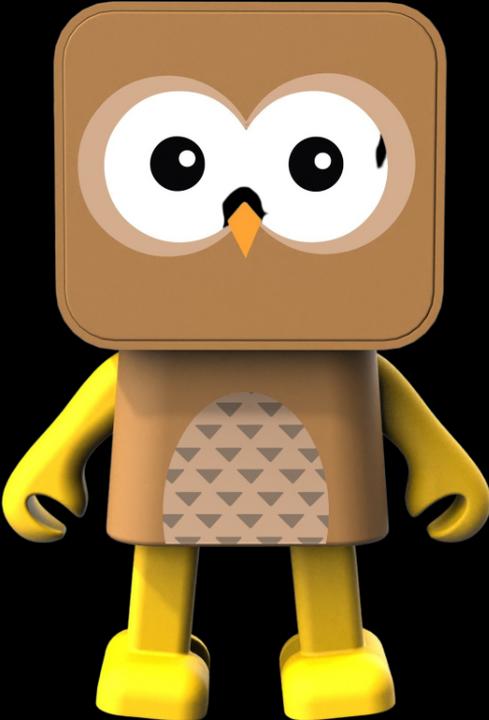 Actual product image Mobility on Board Dancing Animals speaker owl (4 h, Rechargeable battery operated)