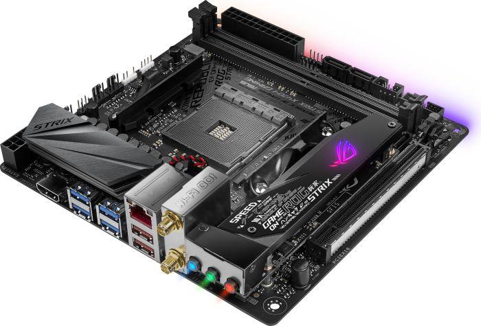 Actual product image ASUS Rog Strix X470-I Gaming (AM4, AMD X470, Mini-ITX)