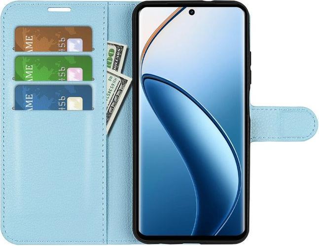 Produktbild MU Classic Litchi Leder Bookcover Series (Realme 12)