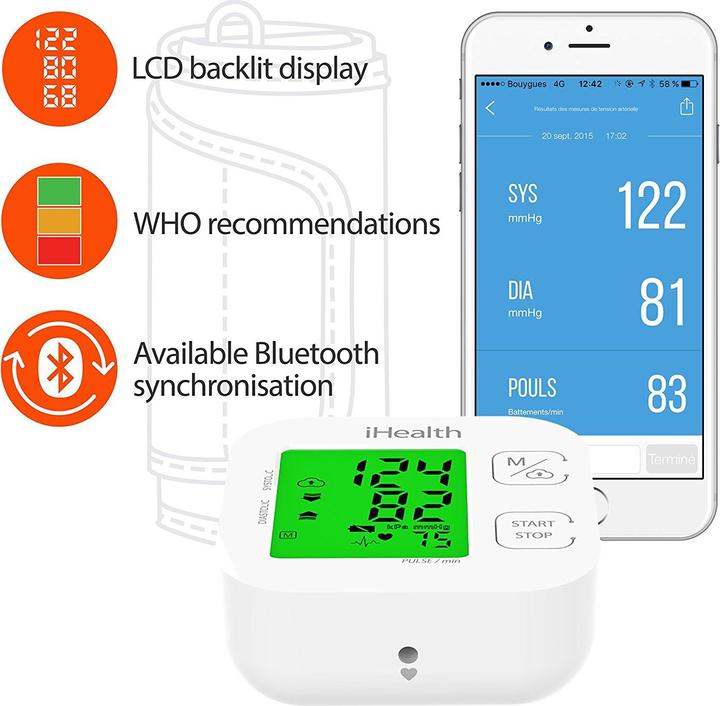 iHealth Track (Blutdruckmessgerät Oberarm)