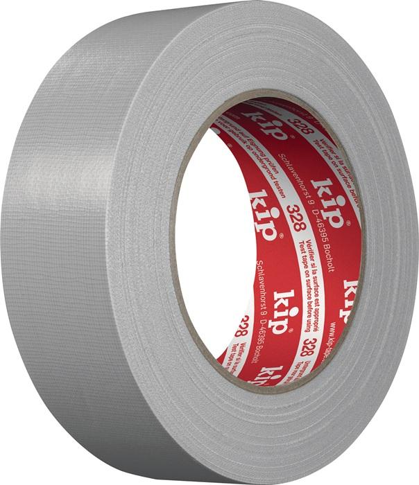 Immagine prodotto Kip Nastro in tessuto Extra 328 grigio chiaro lunghezza 25 m larghezza 18 mm (18 mm)
