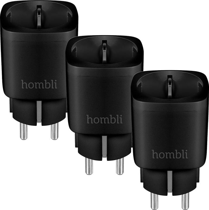 Actual product image Hombli Smart Socket (EU), Promo Pack 21, Black