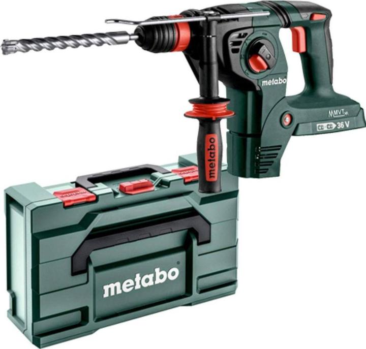 Actual product image Metabo 2x18V Battery combi hammer KHA 36-18 LTX 32 (Rechargeable battery operated)