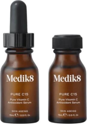 Actual product image Medik8 Pure C15 Vitamin C Antioxidant Serum 15ml - Pack of 2 (15 ml)
