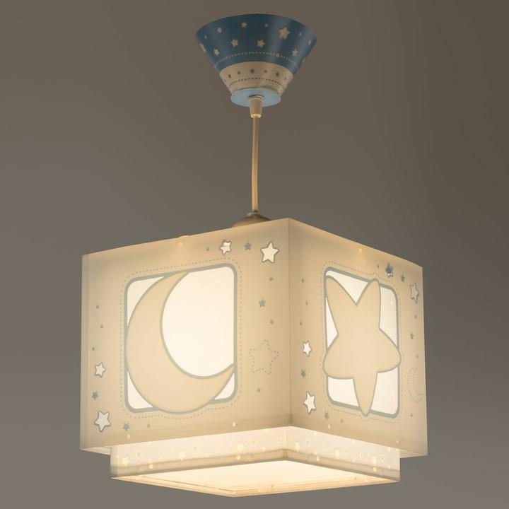 Image du produit Dalber Lampe à suspendre Moonlight Glow in Dark Blue (E27)
