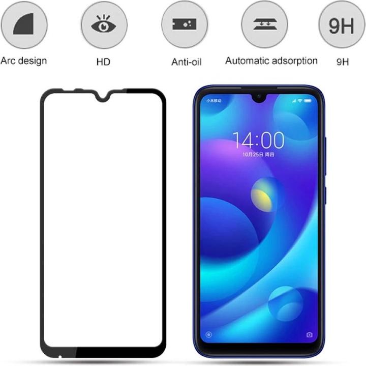 Immagine prodotto Screenguard Xiaomi Mi Play Pellicola di vetro protettiva a schermo intero 2.5D 9H (1 Pezzo/i, Mi Play)