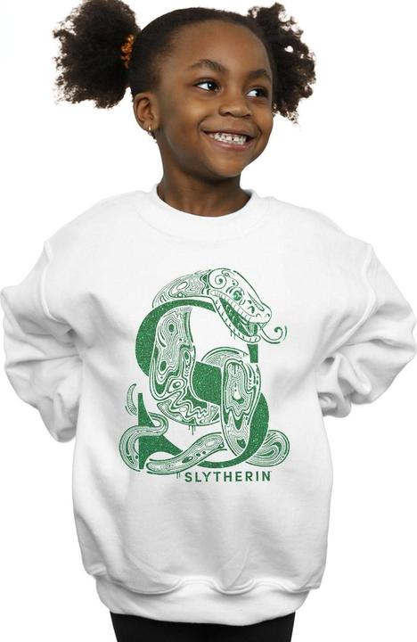 Produktbild Slytherin Glitter Sweatshirt Mädchen (140, 146)