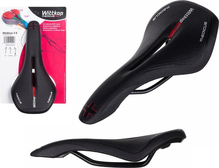 Immagine prodotto Wittkop Sella da bicicletta Medicus Twin 7.0