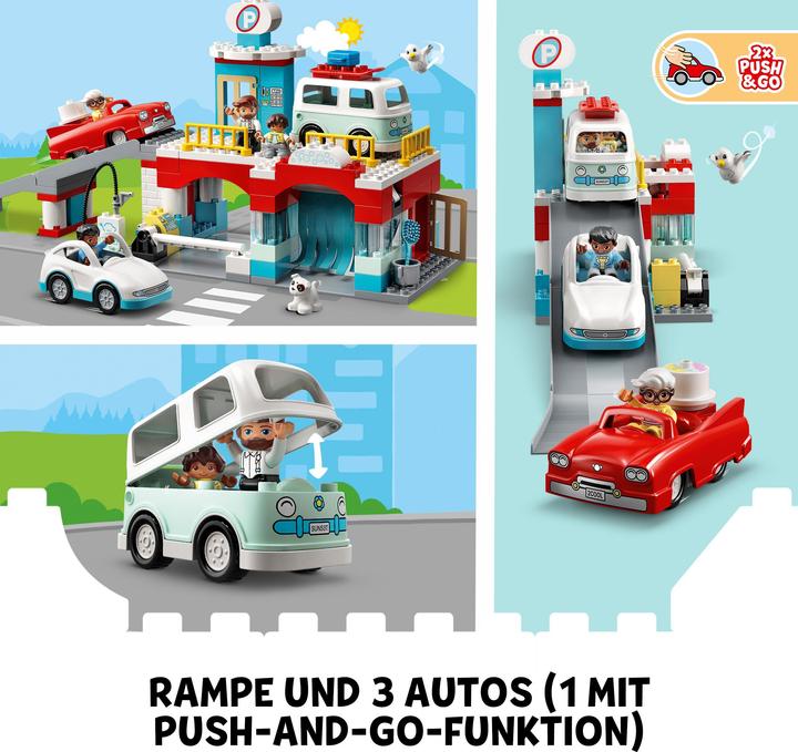 Image du produit LEGO Le garage et la station de lavage (10948)