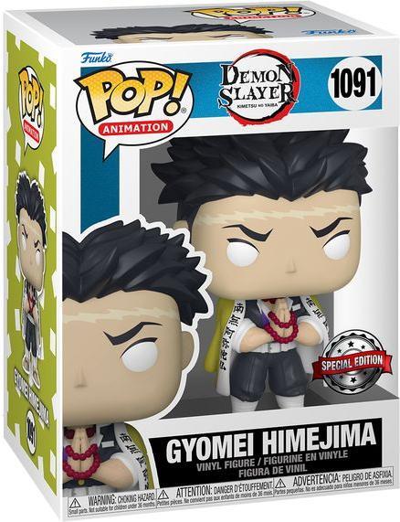 Actual product image Funko Pop! Demon Slayer : Gyomei Himejima (1091) EXM