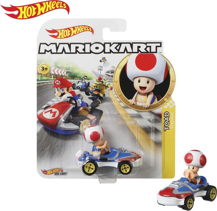 Immagine prodotto Hot Wheels Mario Kart Replica Die-Cast Assortito