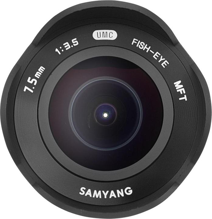 Image du produit Samyang 7.5mm f/3.5-22 MFT (Micro Four Thirds, APS-C / DX)