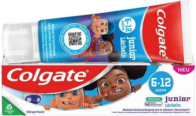 Produktbild Colgate Zahnpasta Kids Junior Lächeln 75 ml (75 ml)