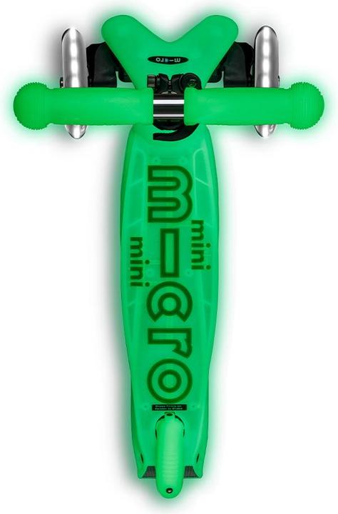 Produktbild Micro Scooter Mini Deluxe Glow LED Limettengrün