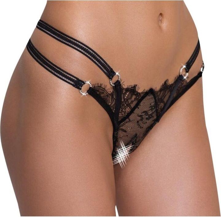 Actual product image Cottelli Collection Crotchless Riostring (M/L)