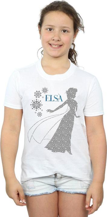 Produktbild Disney Frozen Elsa Christmas Silhouette TShirt Mädchen (152, 158)