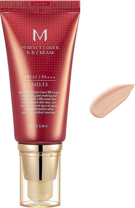 Actual product image Missha Perfect Cover (13 Bright Beige)