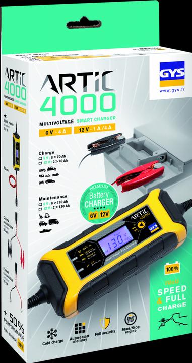 Actual product image GYS Artic 4000 (6V, 12V, 4 A)