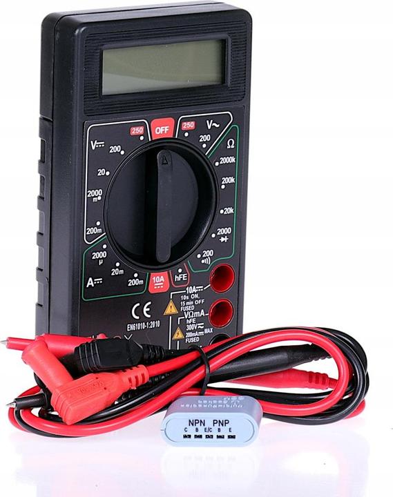 Libox Miernik uniwersalny DT830D LB0163 (CAT III 300V)