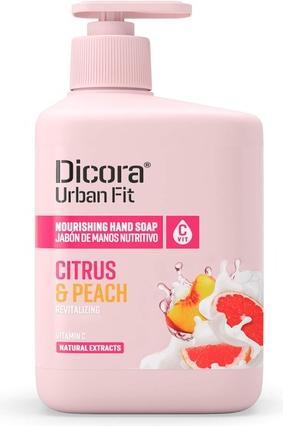 Dicora Urban Fit Zitrone & Pfirsich Flüssige Handseife 500ml (Flüssigseife, 500 ml)
