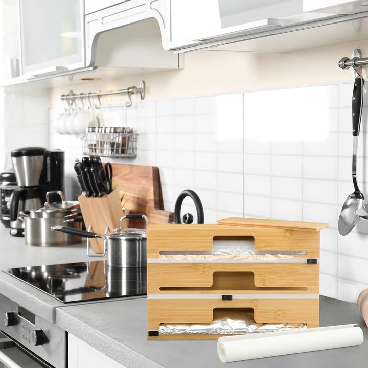 Immagine prodotto Relaxdays Distributore pellicola da cucina
