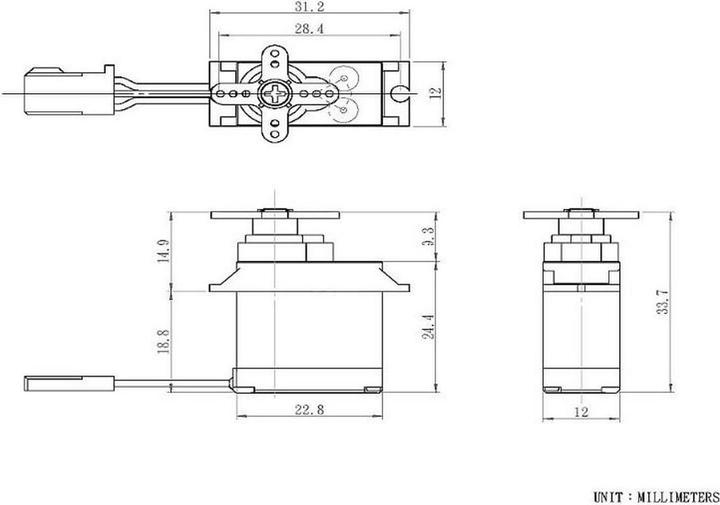 Produktbild Power HD Servo HD-1810MG