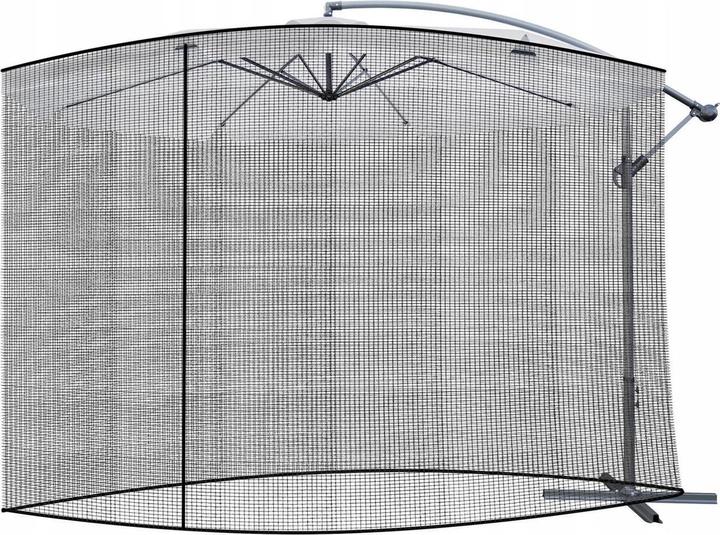 Malatec Garten-Moskitonetz 3m - schwarz