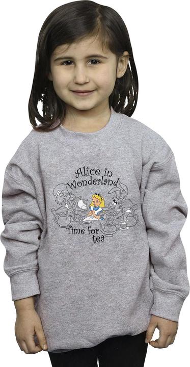Immagine prodotto Disney Felpa Girls Alice in Wonderland Time Tee (140, 146)