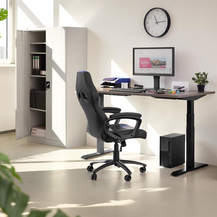 Actual product image tectake 4x Filing cabinet with 5 shelves (180 x 90 x 40 cm)